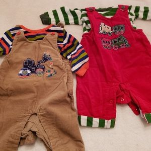 0-3M Overalls & Shirts